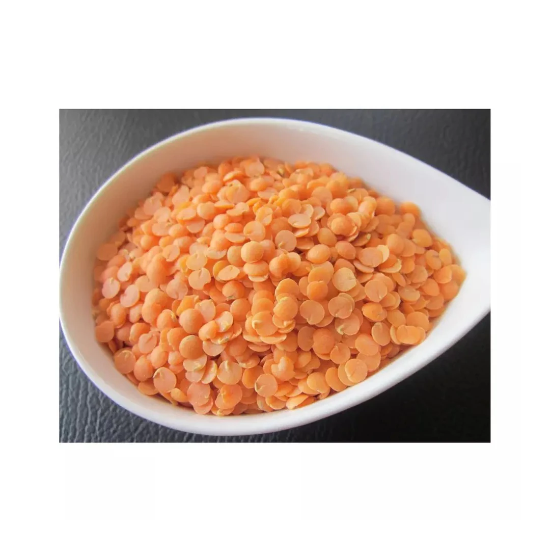 Certified Quality Dried Red Lentils Split and Whole from Egypt