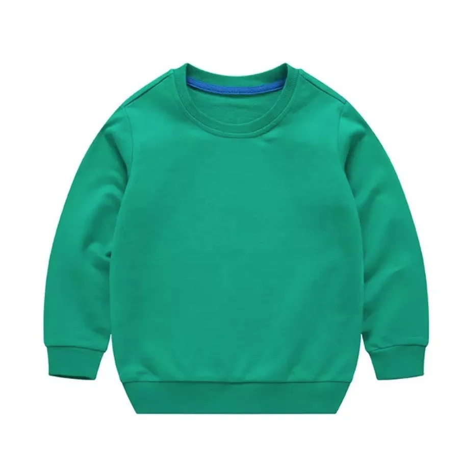 Toddler Children Clothes, Kids Clothes for Winter Casual OEM Service Solid Knitted 100% Cotton Clothing Sets PK kids apparel