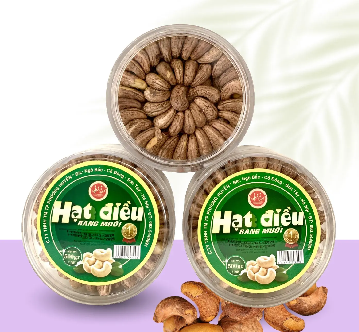 Discover High Quality Vietnamese Natural Salt-Roasted Cashews Excellent for Health at Best Prices!