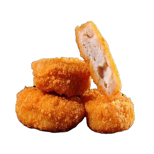 Best Wholesale Price Chicken Nuggets Wrapped Bread Flour Chicken Nuggets Indian Frozen Food For Best Custom Packing
