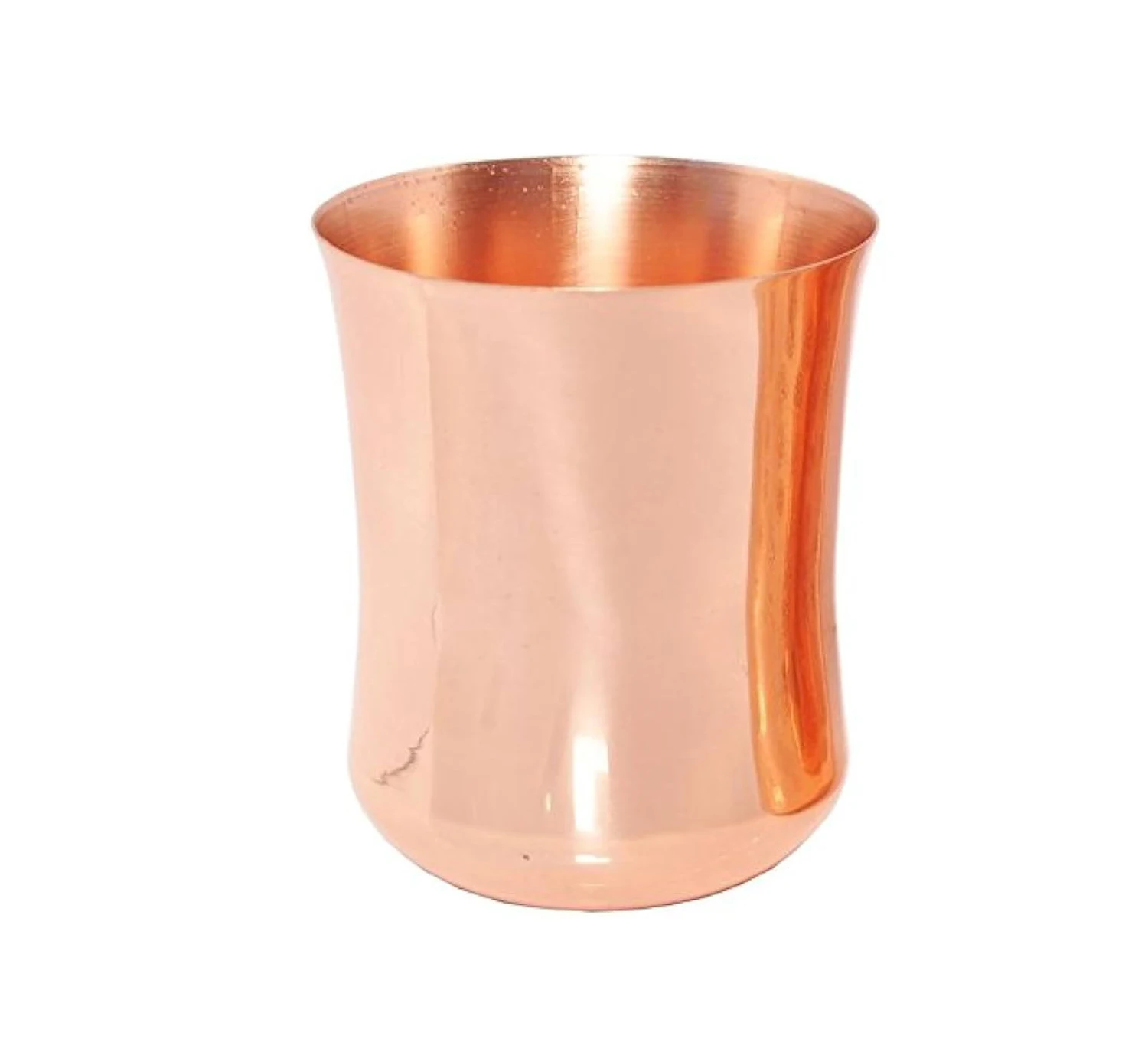 Best Quality 100% Pure Copper Tumbler With Ayurvedic Health Benefits Drinking Serving Water Home Restaurant.