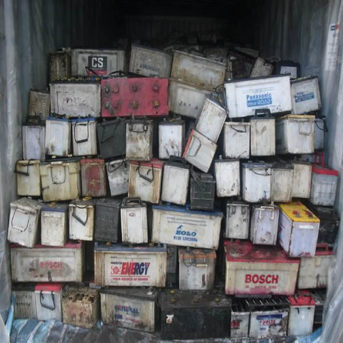cheap price Used Drained Scrap Battery Drained Lead Acid Battery Scrap