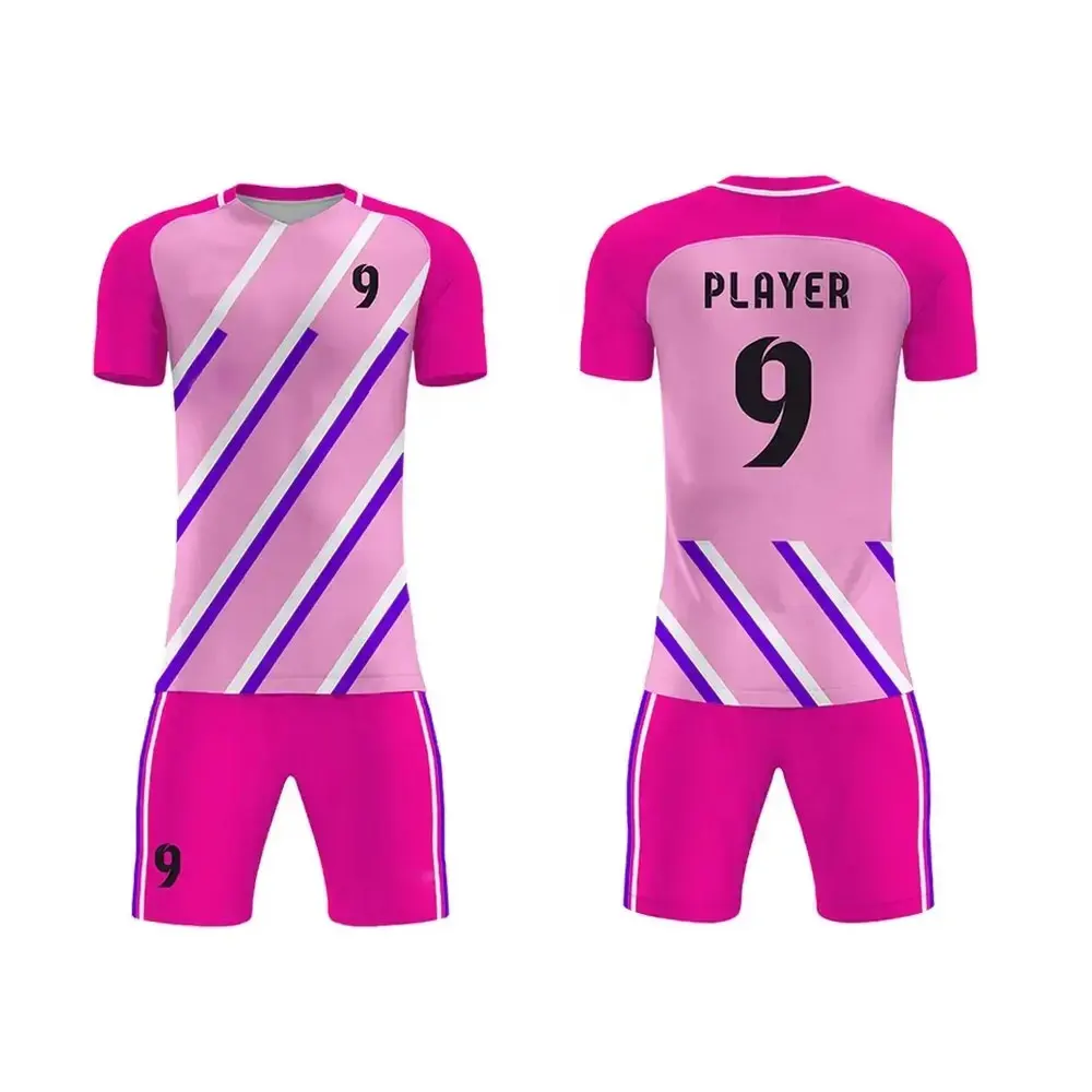 Wholesale Original Football Clothes Football Set Football Uniform Wear Uniform Custom Soccer Kit Sublimation Soccer Jersey