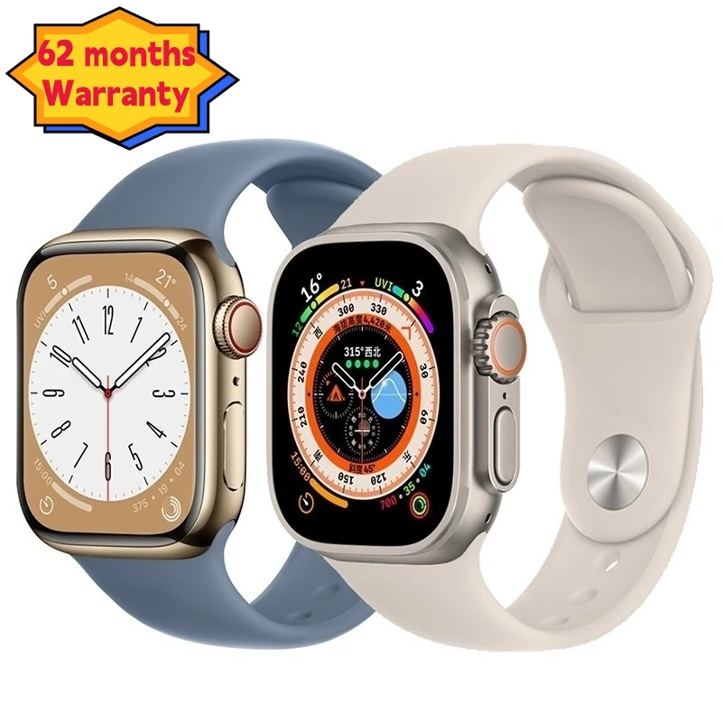 Factory silicone iwatch bands series ultra se 8 7 6 5 49mm 45mm 44mm 40mm 38mm Classic rubber smart Sport for apple watch strap