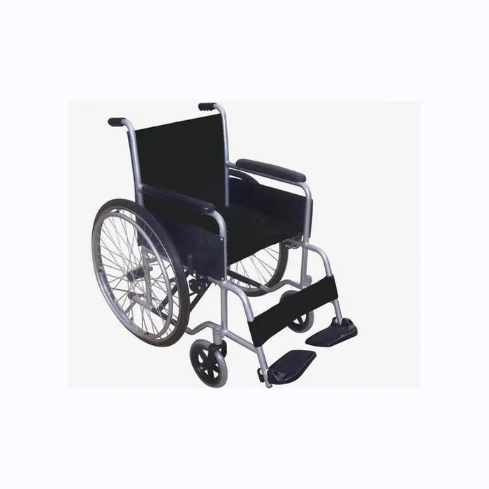 Wheel Chair Manufacturers Wholesale Hospital Furniture Steel Manual Foldable Wheelchair