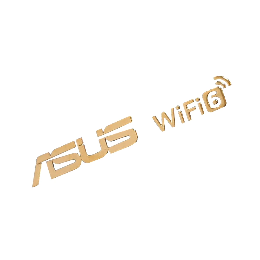 Gold Nickel Metal Logo Label Adhesive Sticker Brand Customized metal sticker Luxury Sticker