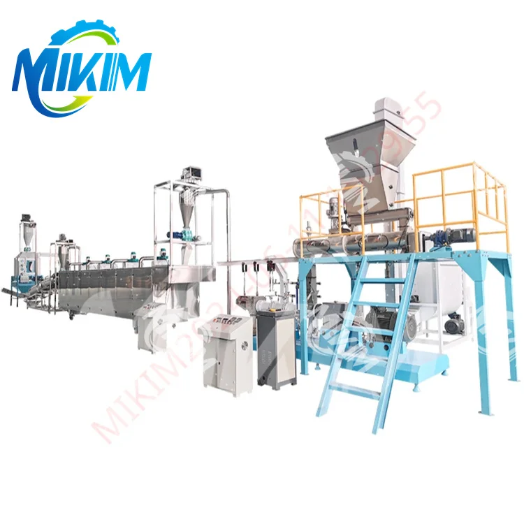 2024 Good Selling Customized Large Capacity Fish Feed Production Line Large-volume fish feed and pet food production line