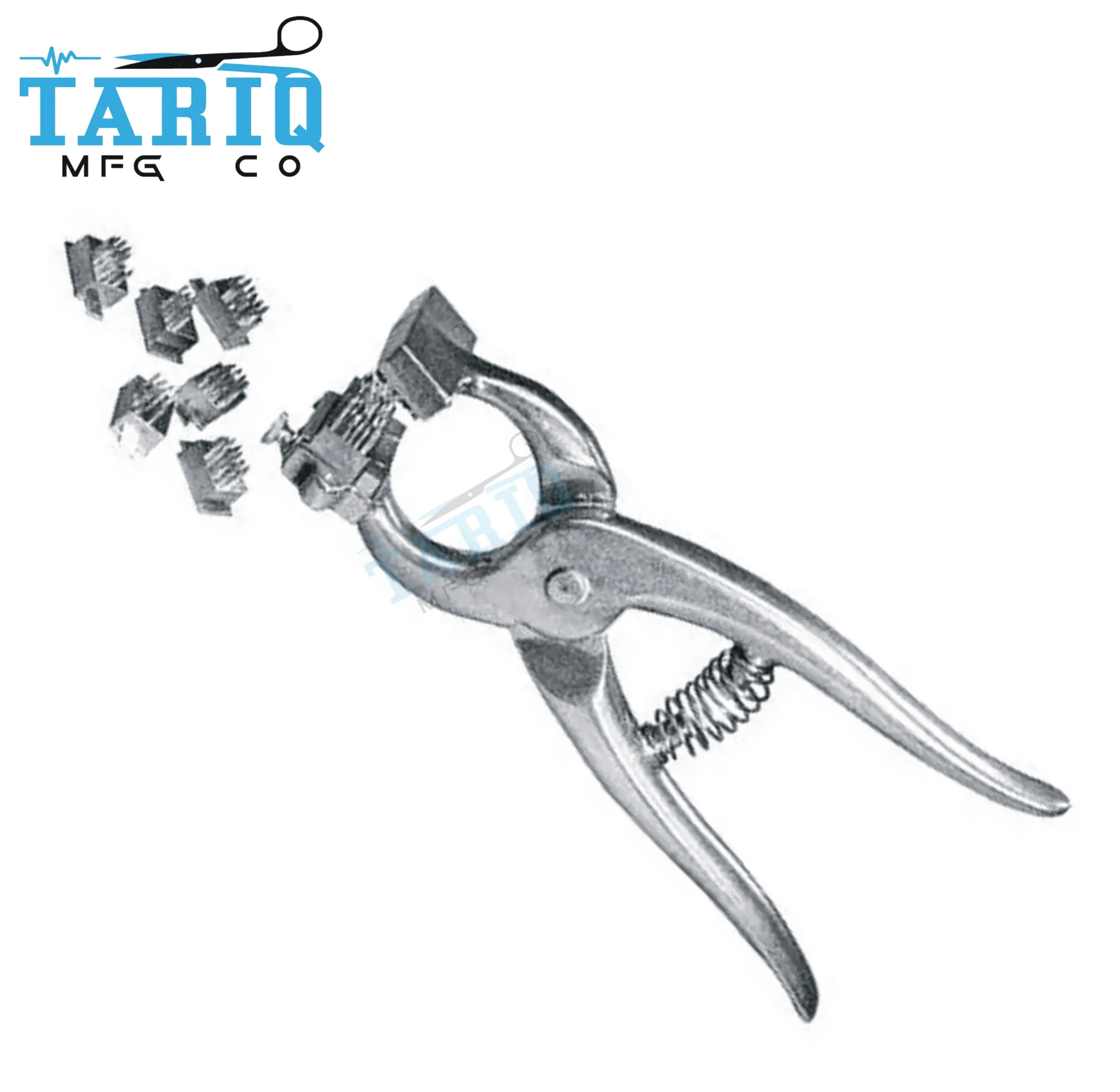 Pig Rabbit Body Tattoo Pillar Top Quality Small Animal Pliers marking plier veterinary instrument