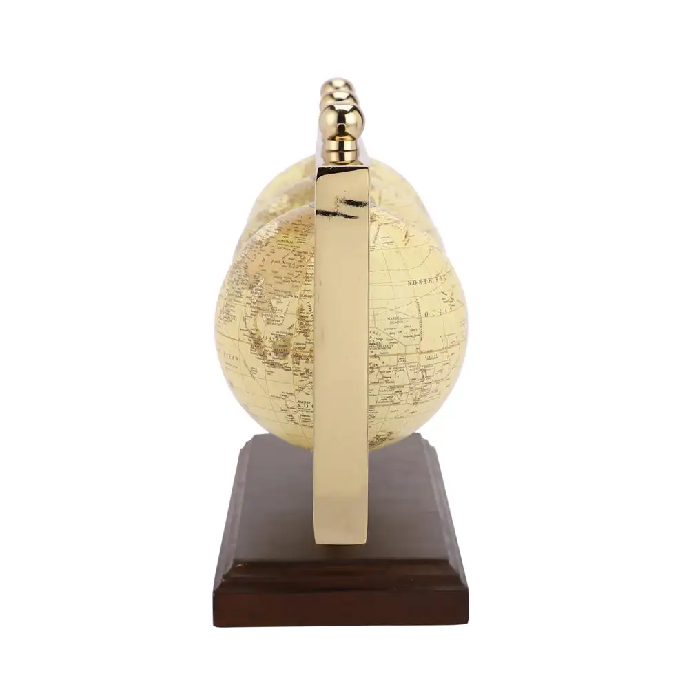 Hot Selling Triple vertical Gold Globe Stand Table Decor Home Decor Interior Decor In Wholesale