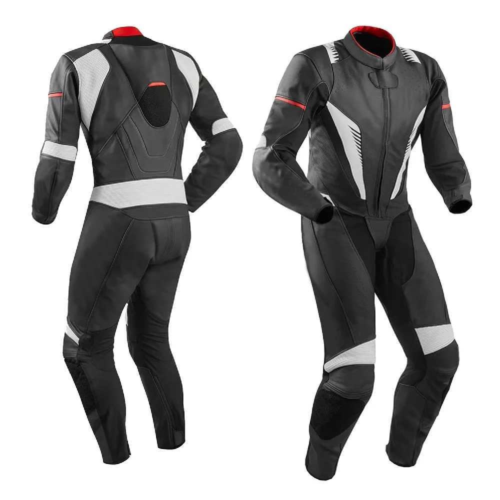 New Arrival OEM Manufacturer Factory Wholesale Price Motorbike Racing Karting Suit Made Of High Quality Leather suit