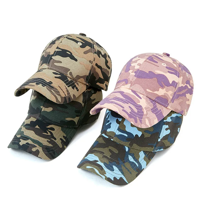 Street Style Multi Cam Sports Baseball Caps Comfortable Fabric Multi Cam Sports Baseball Caps By CAVALRY SKT COMPANY