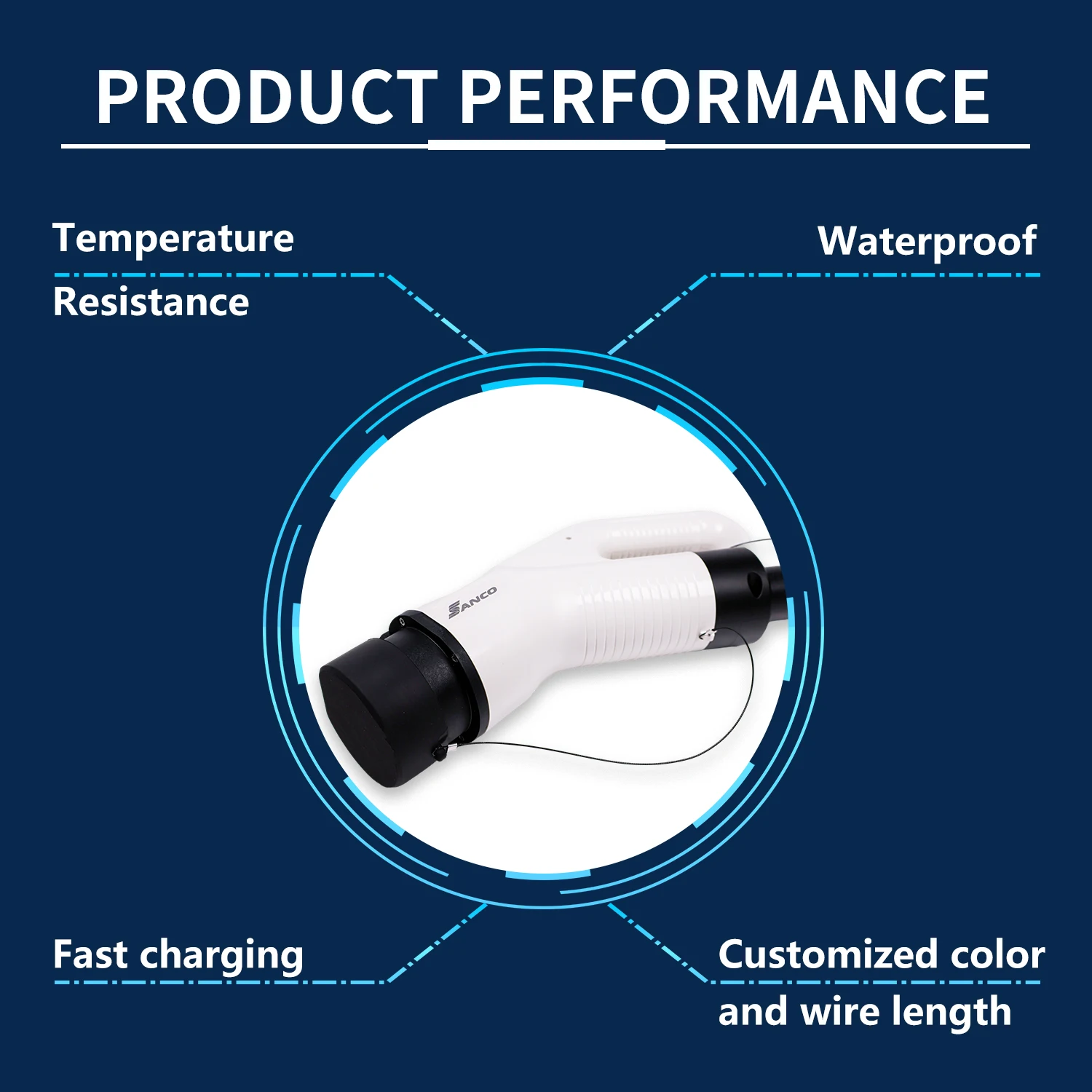 Factory Supply GBT Electric Car DC Charging Gun GBT/T EV Charger Waterproof