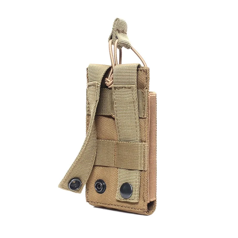 Tactical 5.56 Double Magazine Pouch 9 mm Molle Waist Belt Modular tactical Mag Pouch  Single Magazine