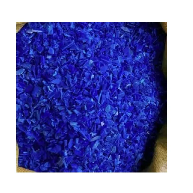Top Grade HDPE blue drum plastic scraps for sale