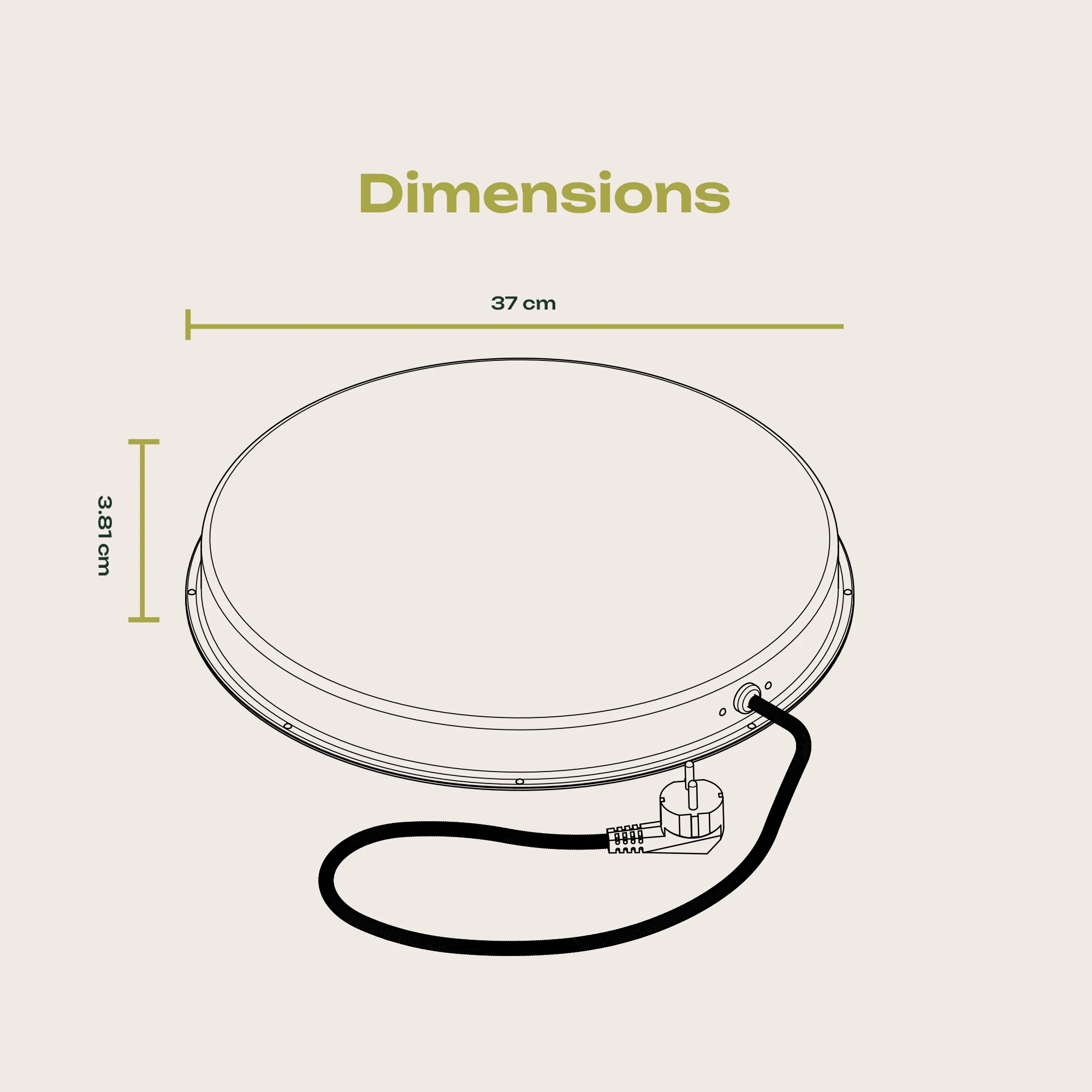 High-Efficiency Heated Base for Poultry Drinkers Rust-Resistant 120V/220V