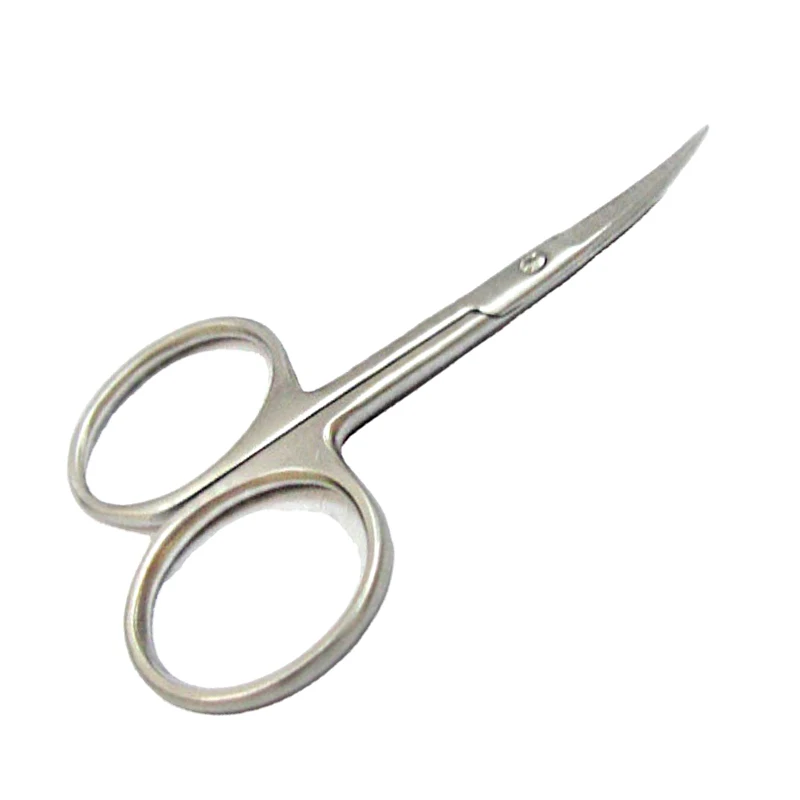 Пружинные ножницы для кутикулы маникюра Прямые острые лезвия из нержавеющей стали и