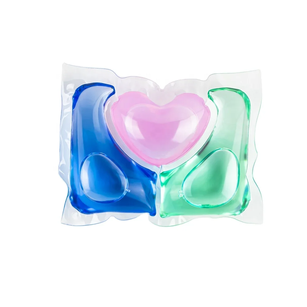 Manufacturer Bulk Pack Wholesale Fruity Scent laundry capsule 3 in1  High Efficiency Satin Removal liquid detergent laundry pods