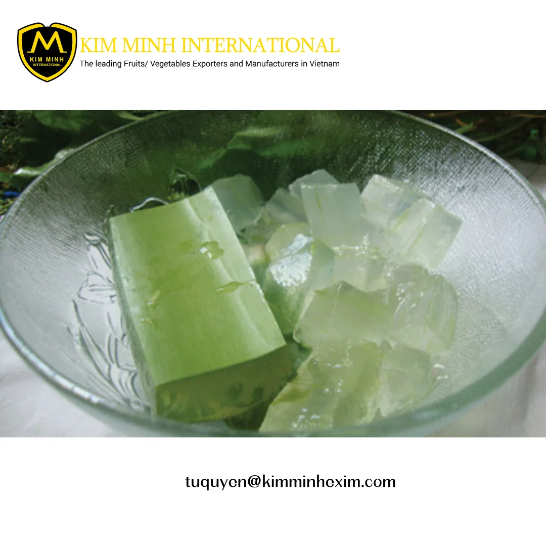 Premium Frozen Aloe Vera Dice/Chunks/Cubes - Bulk Wholesale from Vietnam - Whatsapp 8435 998 4136