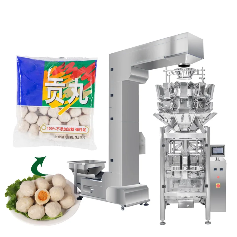 animal feed/fish ball/ cereal bar packaging machine