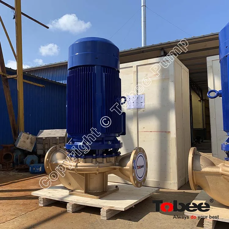Marine Vertical Inline Pump with Bronze Impeller for Seawater Desalination and Salt water treatment plants