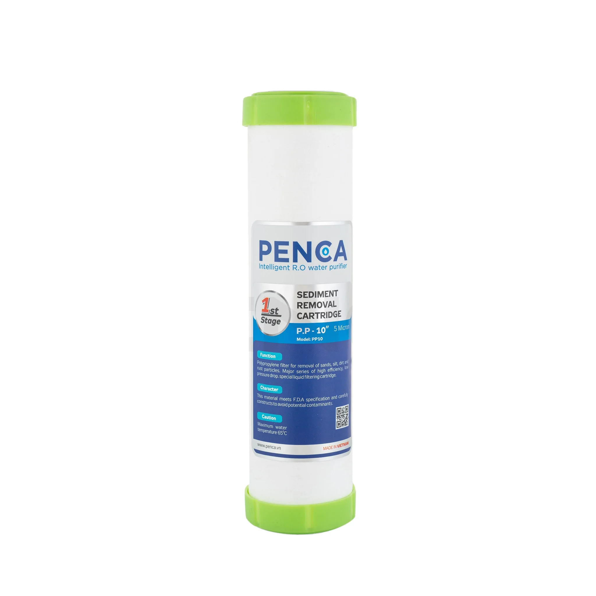 Wholesale Best Price and High Quality 10 Inch PP Water Filter Cartridge With Cap for RO Water Systems