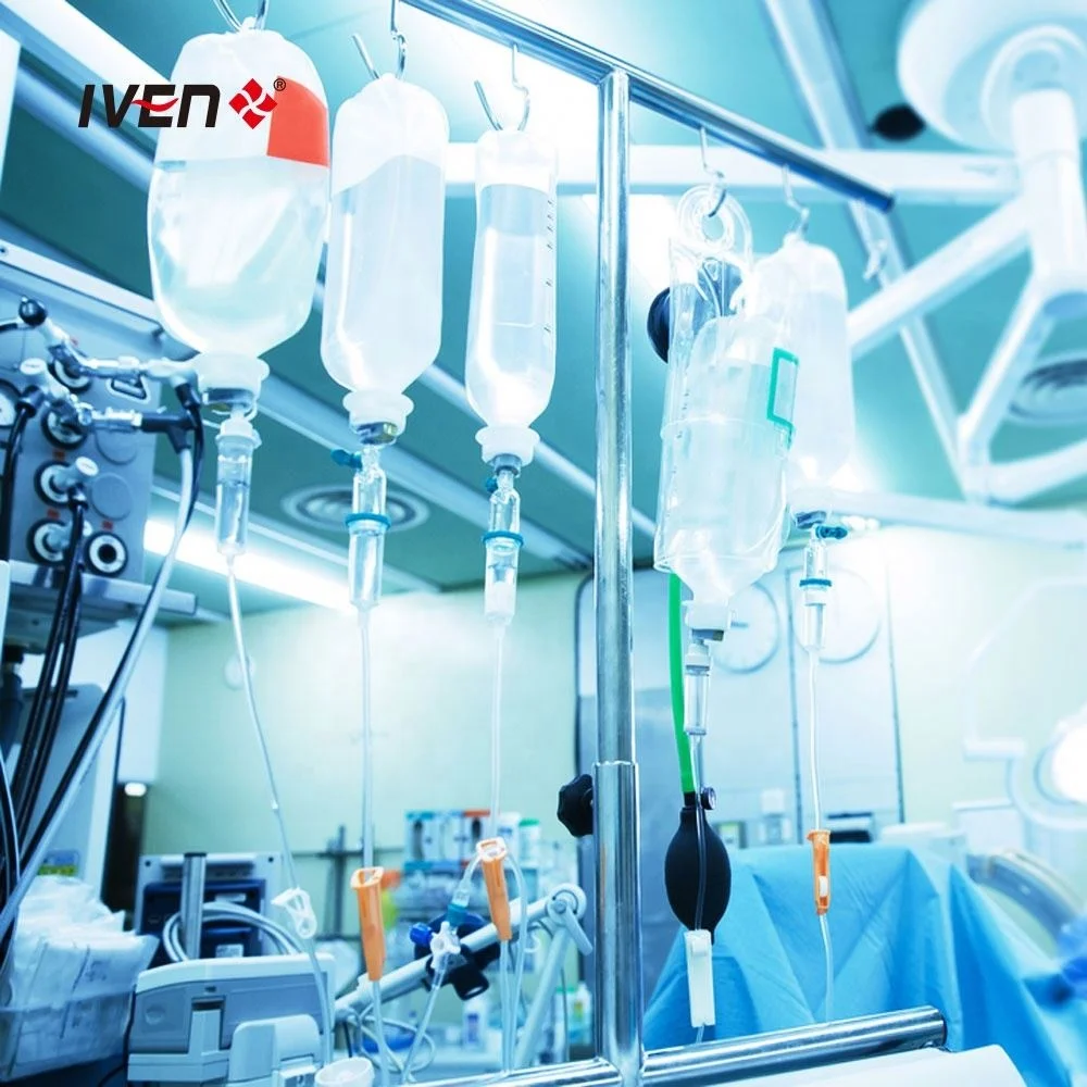 No Dead Zones in the Whole Production Line Fully Automatic Healthcare Industry IV Infusion Soft Bag Filling Sealing Machine