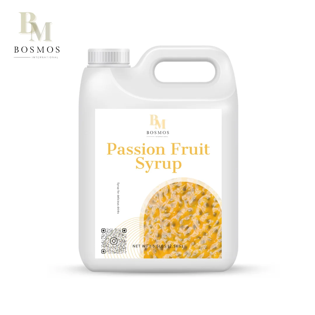 Bosmos_ Hot Sale Passion fruit syrup 2.5kg - Best Taiwan Bubble Tea Supplier, Concentrated Syrup bubble tea