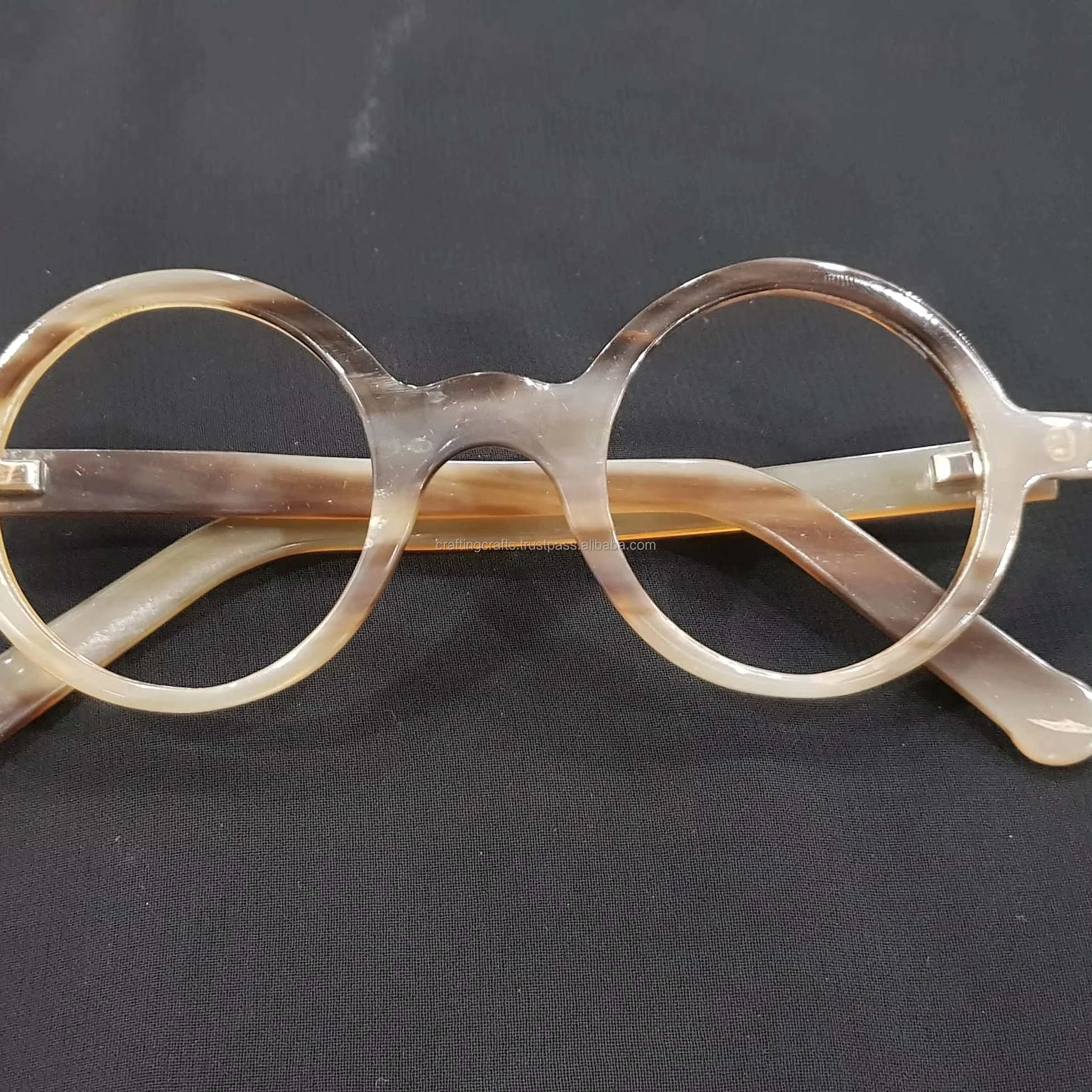 Elegant Unisex Handmade Animal Horn Eyeglasses Frames Timeless Artisan Craftsmanship from India