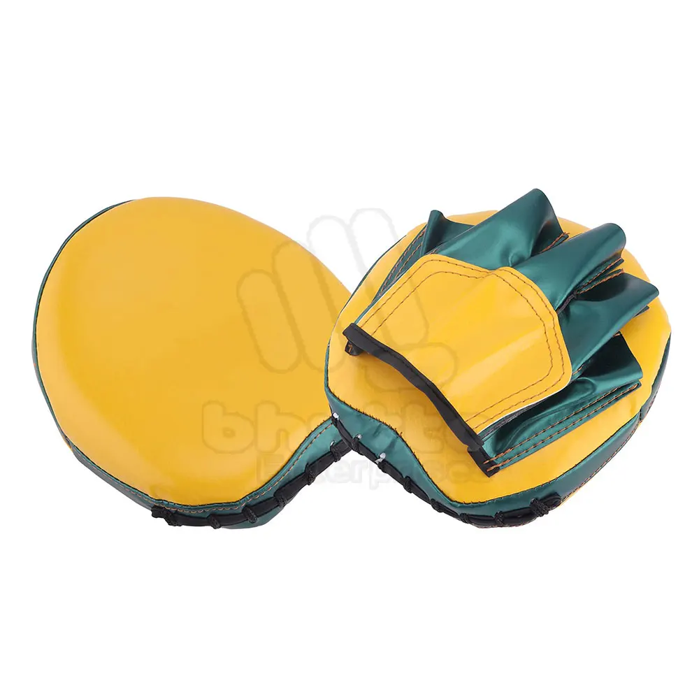 New Arrival  Real Leather Focus Pads Kick Boxing Training for Safety Wear Focus Pads