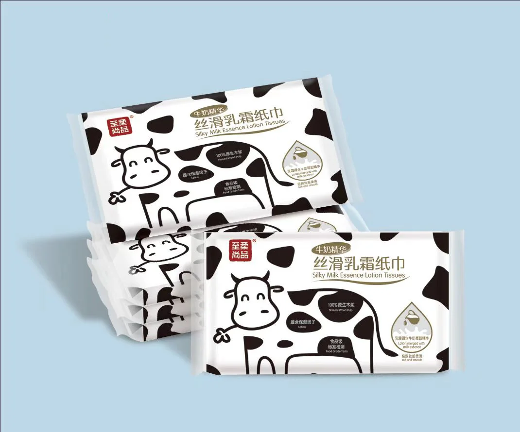 Lotion Facial Tissues Soothing Soft Straw Bamboo Pulp  Milk Menthol Cherry ingredients GMP factory OEM welcome