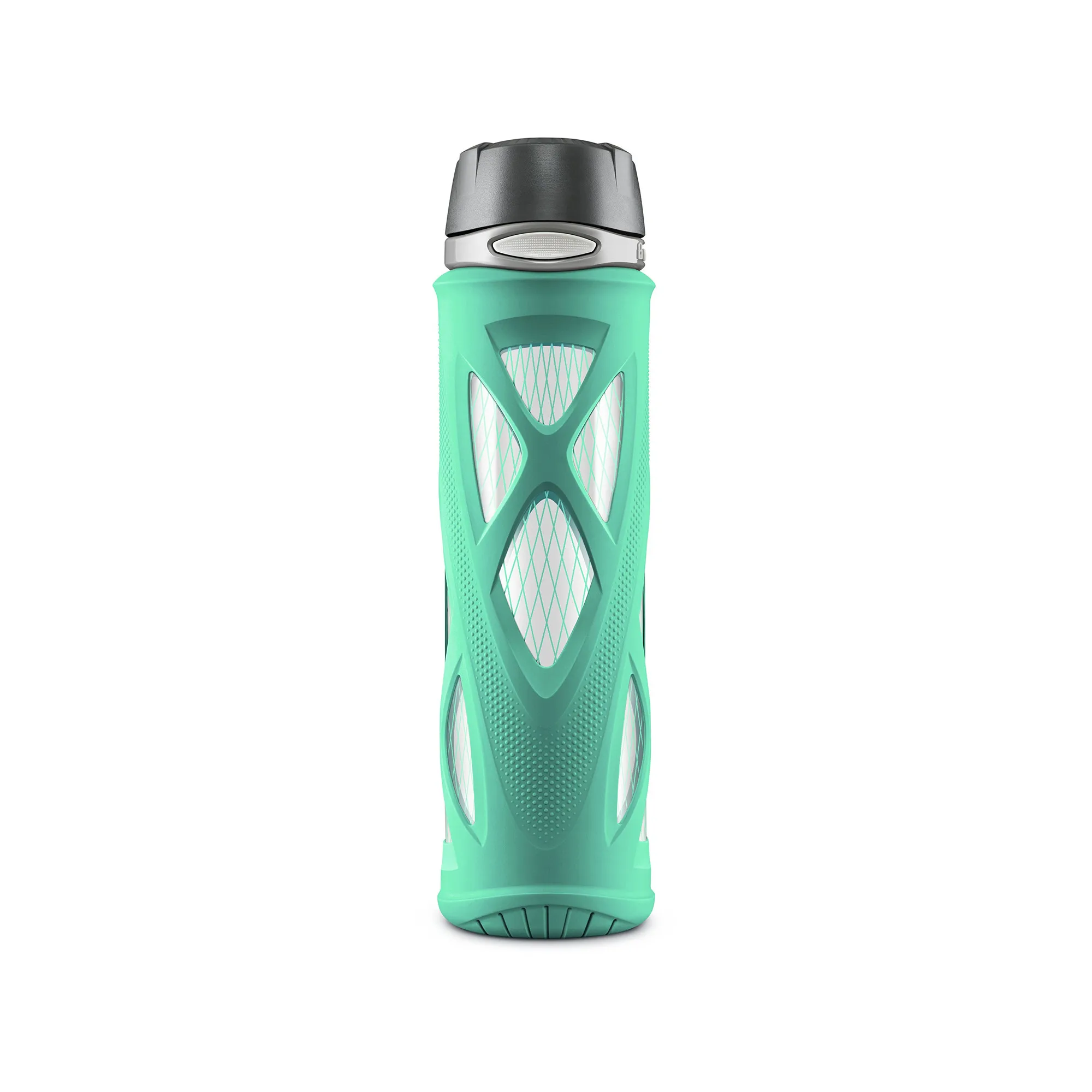 New Design Water Bottle Plastic Top Sale Best Sports Bottle with Handle Lid 12oz 32oz 40oz