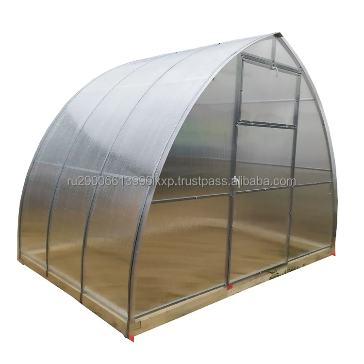 Hot sale Greenhouse Kapelka Garden Tunnel For Plant Grow  Drop shape snow is not trapped on roof