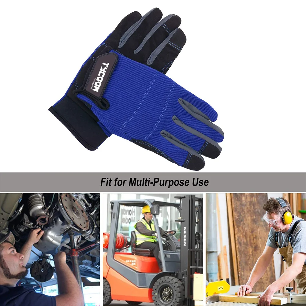 Fit for Multi purpose use High Visibility Mechanic Gloves For Men Best Quality Mechanic Gloves Online Sale Mechanic Gloves
