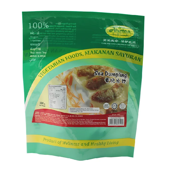 Ahimsa Sea Dumpling Fresh Frozen Dimsum Best-selling Convenient Chinese-style Shrimp Dumplings Old-aged Children Adults Instant