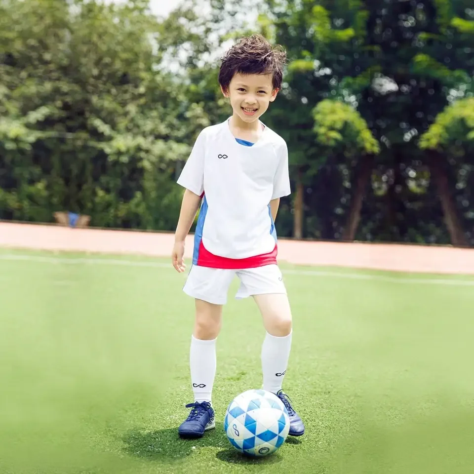 New Adult Kids Jerseys Sets Men Boys Soccer Kit Sport Clothes Survetement Football Uniforms