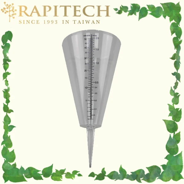 Rain measuring Plastic rain gauge