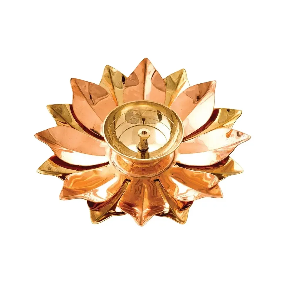 Новейшее и прекрасное качество латунь diya pooja 100% чистый латунный лучший подарок для функций