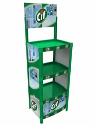 Wholesales High Quality Promotion Products Injection Plastic Rack Display Bottle Shelf Display Stand