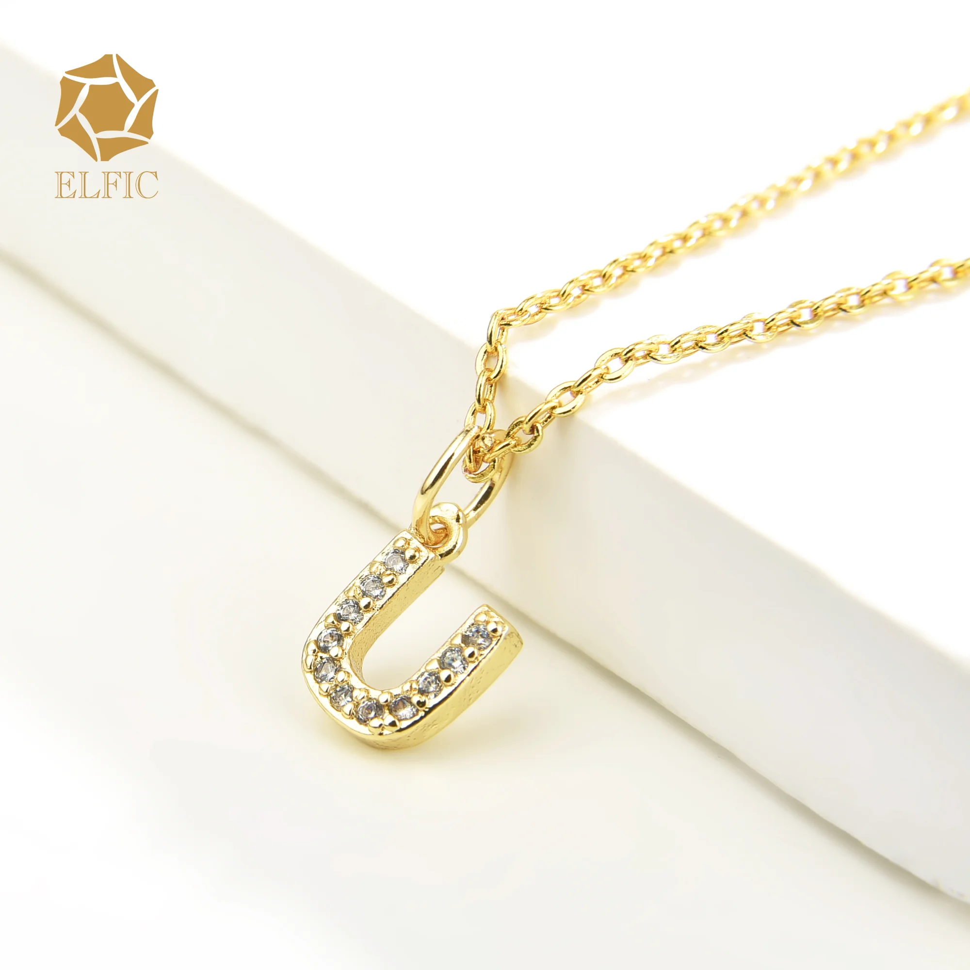 Elfic jewelry fashion jewelry bracelets & bangles bracelet woman stainless steel necklace centenary pendant