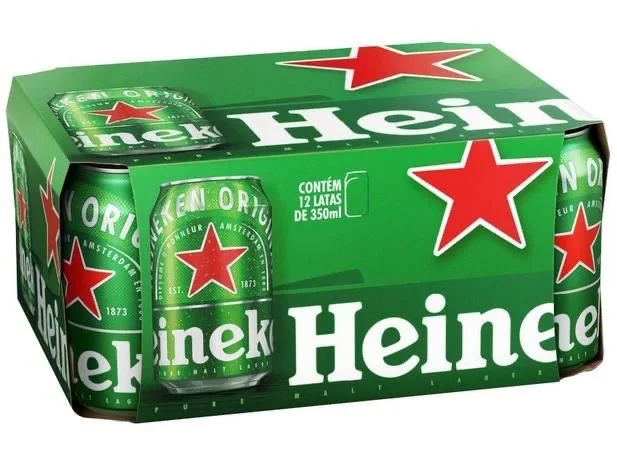 Пивные банки Heineken 250 мл/330 мл/500