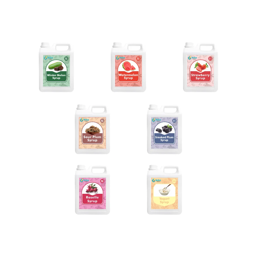 KEIFU - Orange Fruit Syrup Fruit Juice Concentrate OEM/ODM for Bubble Tea Drink Topping 2.5kg