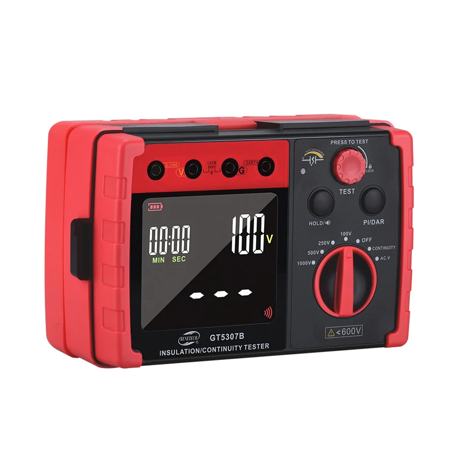 BENETECH GT5307B Insulation/Continuity Resistance Tester