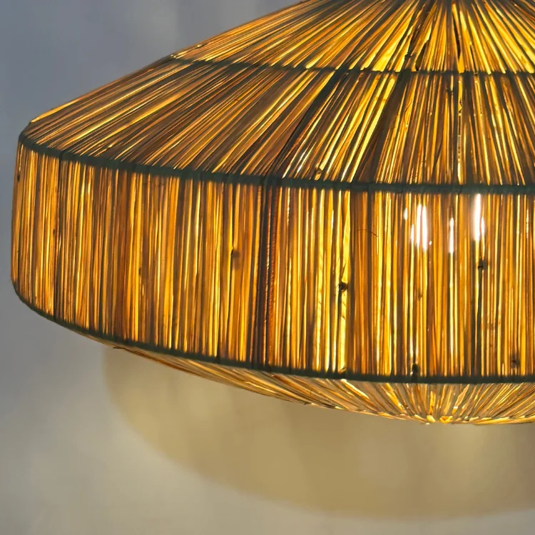 Competitive Price Wicker Woven Hanging Ceiling Durable For Coffee Decor Oem Standard Packaging From Vietnam Manufacturer