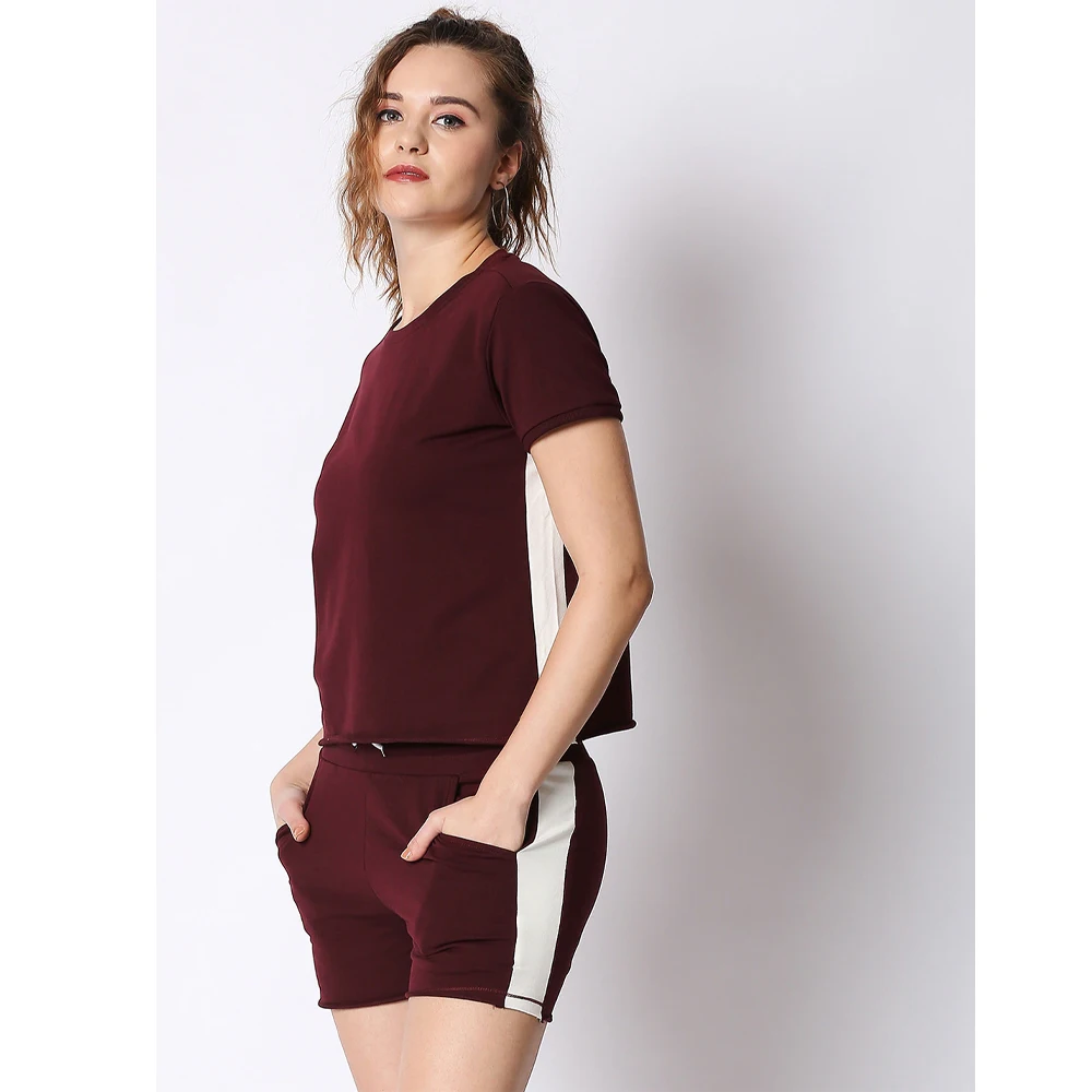 Женский укороченный комплект из 2 предметов