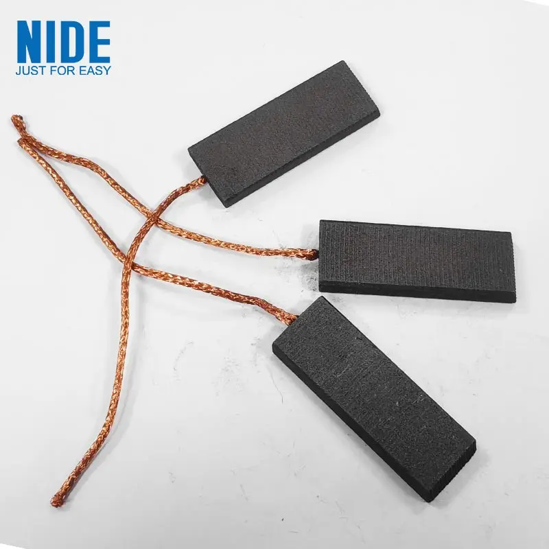 Графитовая углеродная щетка с двигателем постоянного тока под заказ, аксессуары для Двигателя Пылесоса