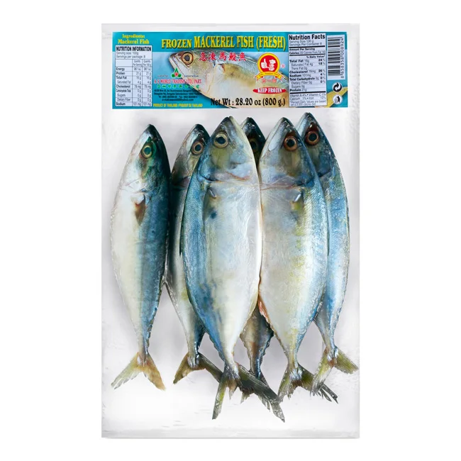 Wholesale Fresh Frozen Muro Aji Bonito Horse Mackerel Good Quality Whole Canned Dried Fish Pattern Bulk Water Fat China