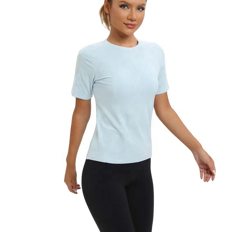Comfortable And Stylish Yoga T Shirts Women Sports T Shirt Wholesale Suppliers