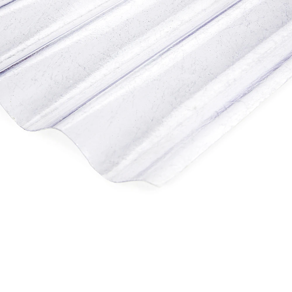 Transparent Corrugated Fiberglass Sheet Anti-UV Warehouse Fiberglass Sheet