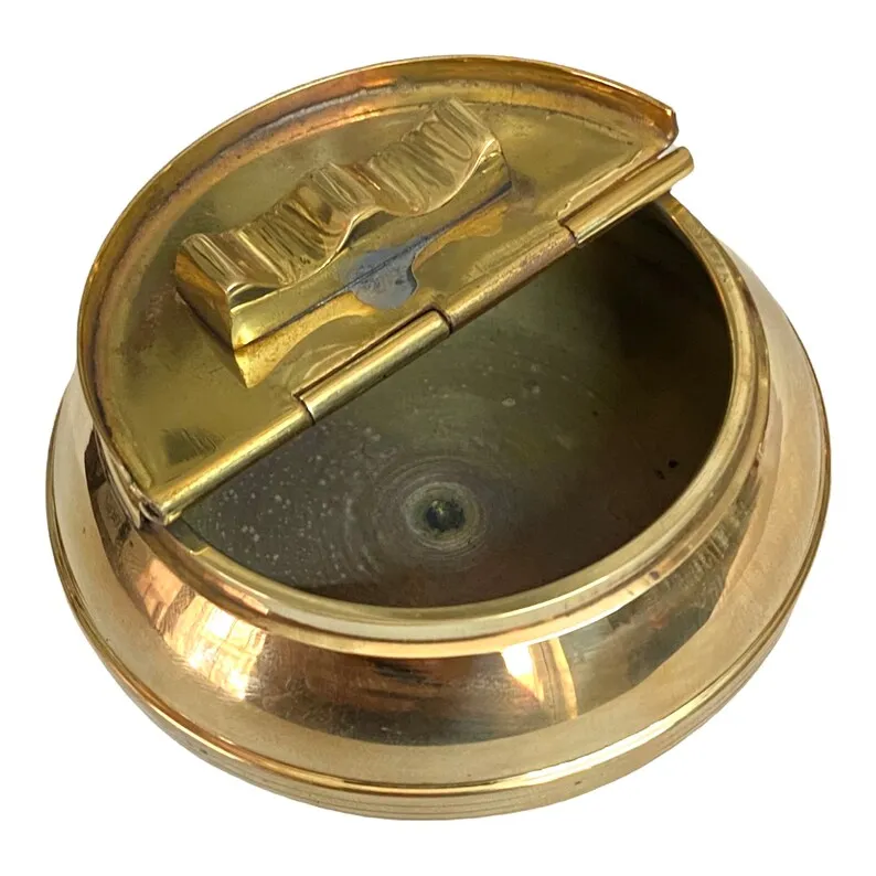 Brass Ashtray With Nautical Anchor Bring Coastal Decor To Your Home Entertaining Event Party Seasonal Or Holiday Gatherings