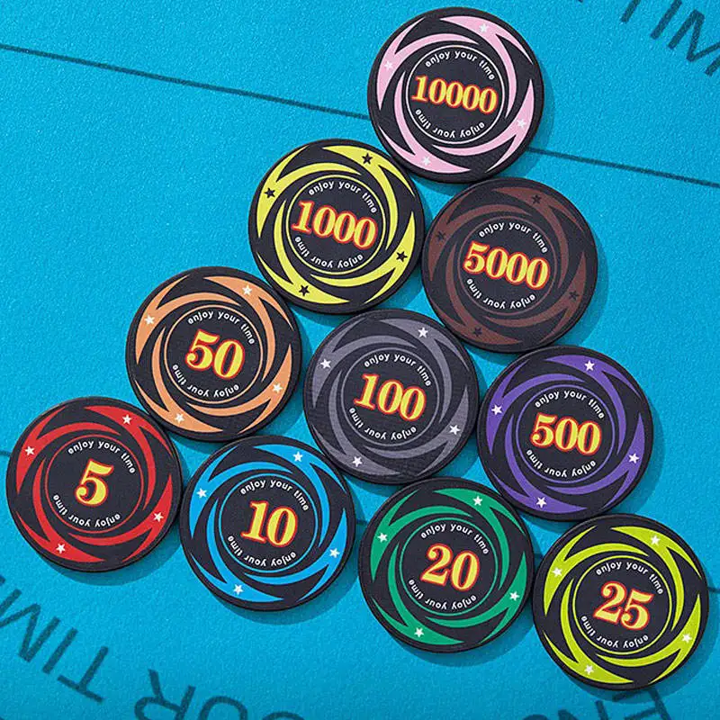 New Arrival Ultimate 10g Cash Game Bar Logo Playing Printable Manufacturing Ept Ceramic Custom Cheap Poker Chips